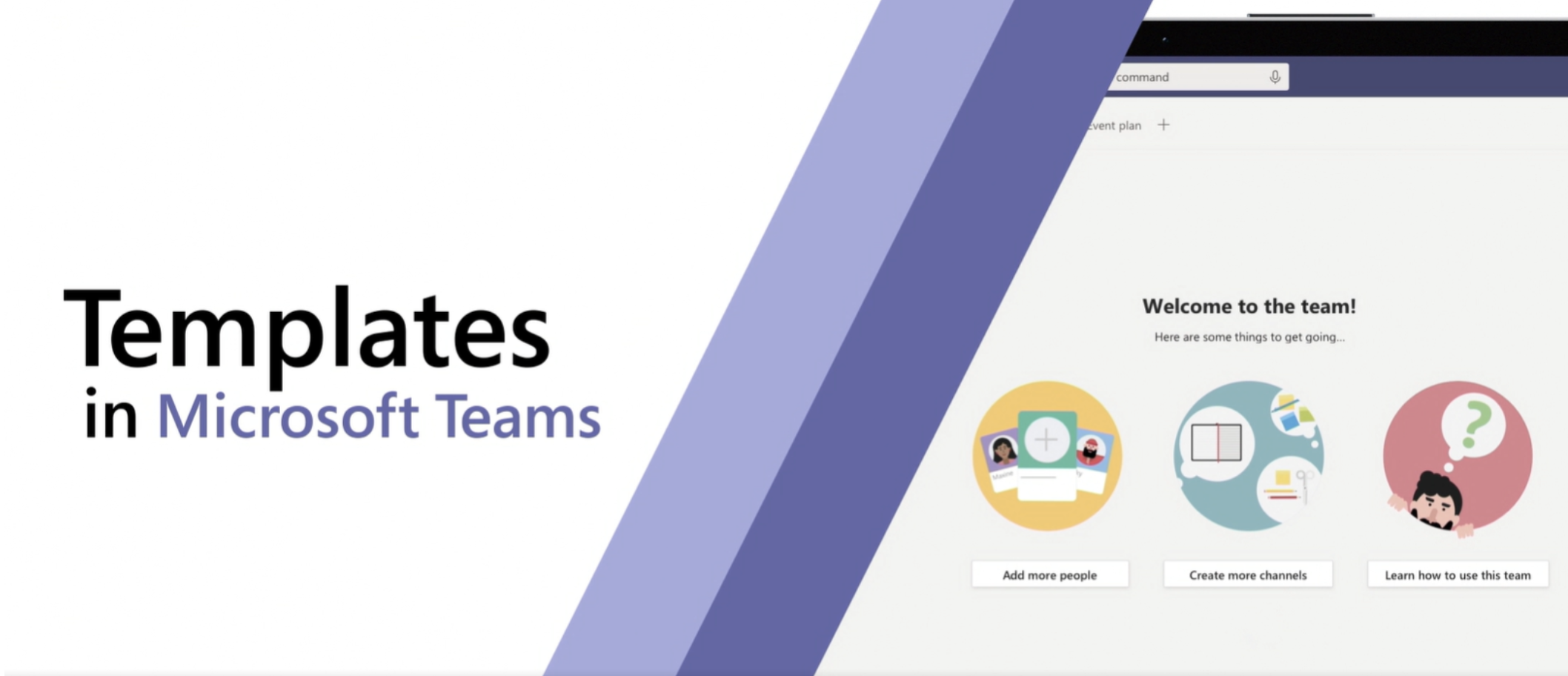 Microsoft Announce Templates in Teams